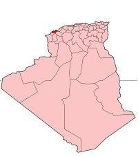 奥兰在阿尔及利亚的位置 奥兰在阿尔及利亚的位置