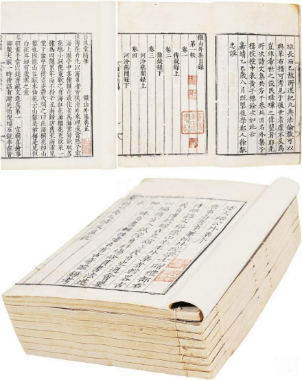 陆深撰《俨山集》
陆深撰《俨山集》