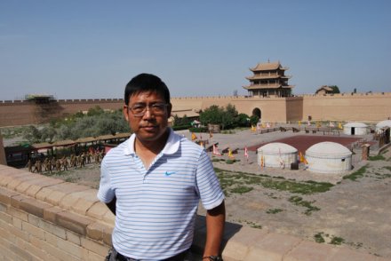 著名作家胡学文 刘文韬 摄 著名作家胡学文 刘文韬 摄