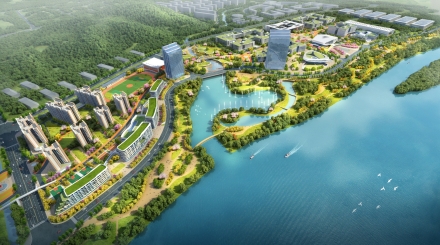 中国科学院赣江创新研究院效果图 中国科学院赣江创新研究院效果图