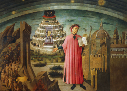 《佛罗伦萨大教堂中的但丁》 《佛罗伦萨大教堂中的但丁》