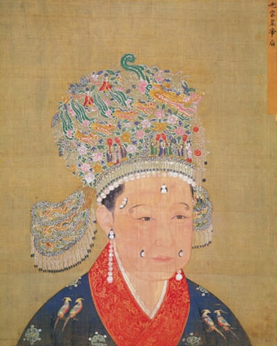 赵惇李皇后像台北故宫博物院藏。 赵惇李皇后像台北故宫博物院藏。