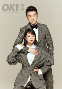 关悦佟大为夫妇合影