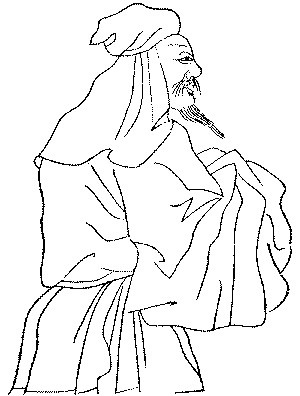 晁补之半身像
晁补之半身像