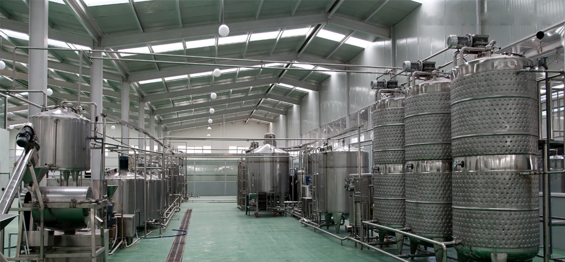 延川县红枣饮料生产车间