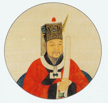 明代范仲淹画像 明代范仲淹画像