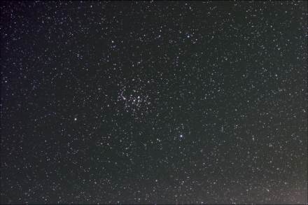 疏散星团M44。来源:星明天文台 疏散星团M44。来源:星明天文台