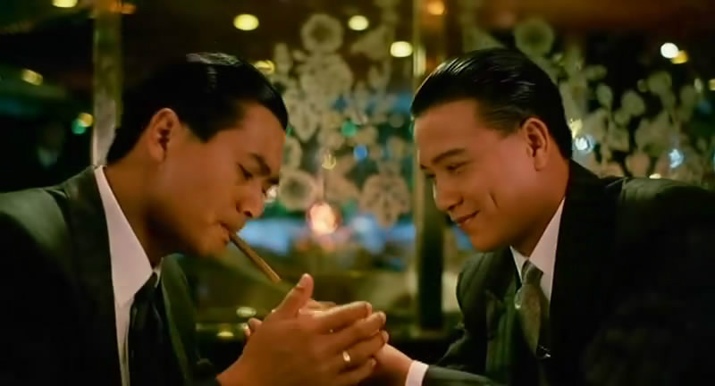 万梓良与周润发 万梓良与周润发