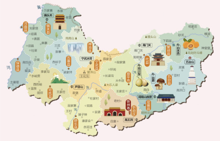 忻州人文地图 忻州人文地图