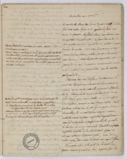 凡尔纳的手稿(第1页)
凡尔纳的手稿(第1页)