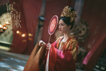  李沁《锦绣南歌》唯美剧照图