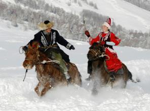 哈萨克族毡房 哈萨克族毡房