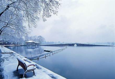 西湖冬日之美 西湖冬日之美