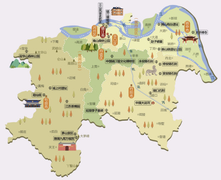 镇江人文地图 镇江人文地图