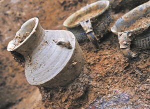 湖北出土西周原始青瓷
湖北出土西周原始青瓷