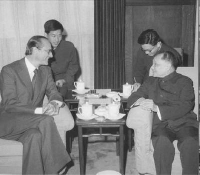 1978年访华会见邓小平 1978年访华会见邓小平