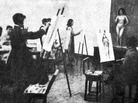 上海美专人体写生课 上海美专人体写生课