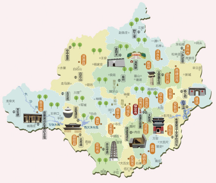 保定人文地图 保定人文地图