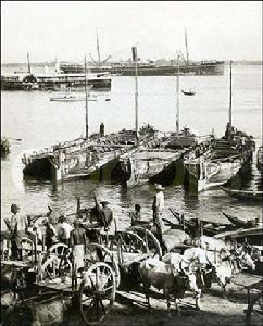 解放前的汉口码头 解放前的汉口码头