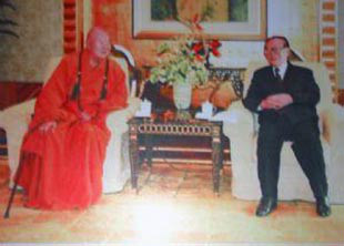 唐恒远台湾受到星云大师亲自接见 唐恒远台湾受到星云大师亲自接见