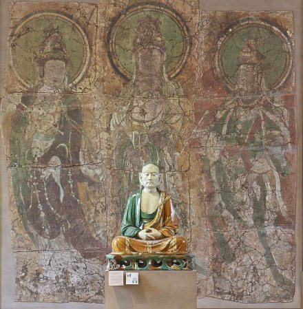 河北省行唐县明代清凉寺壁画和辽代三彩罗汉
河北省行唐县明代清凉寺壁画和辽代三彩罗汉