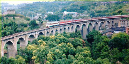 王二溪铁路石拱桥 王二溪铁路石拱桥