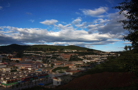 远看塔尔寺
远看塔尔寺