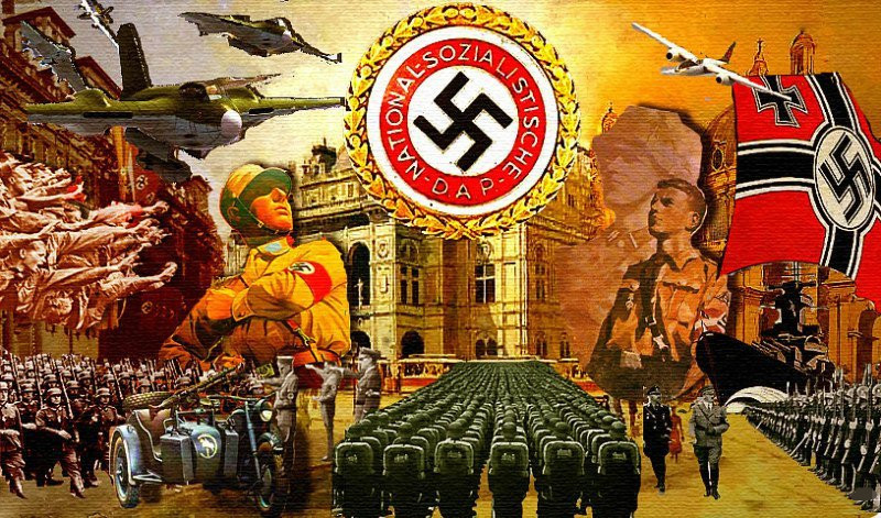 纳粹党的宣传海报