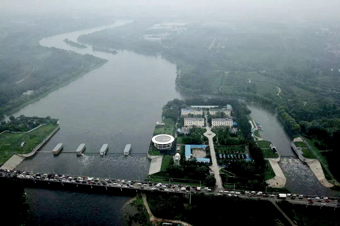 北运河甘棠闸上一段