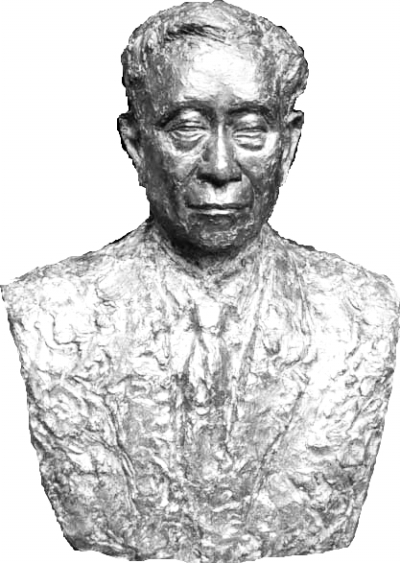 熊庆来先生次子熊秉明为父亲所做的铜像
熊庆来先生次子熊秉明为父亲所做的铜像