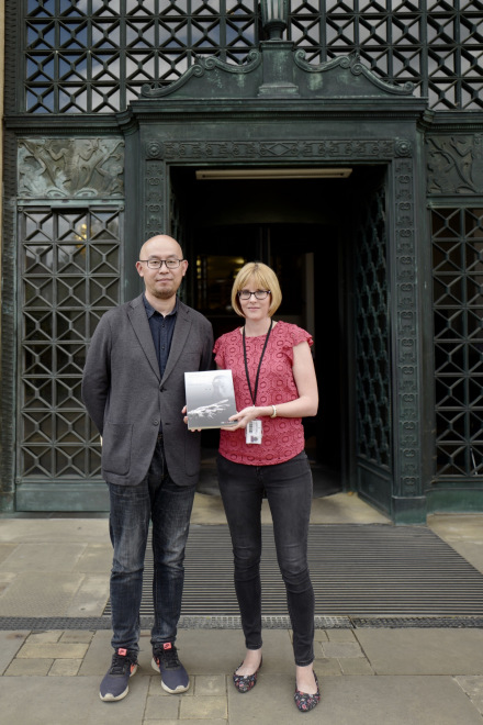 2019年7月3日孙钦敏访问剑桥大学图书馆 2019年7月3日孙钦敏访问剑桥大学图书馆