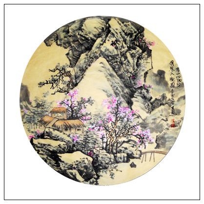 借山归隐图(佟春凤国画作品) 借山归隐图(佟春凤国画作品)