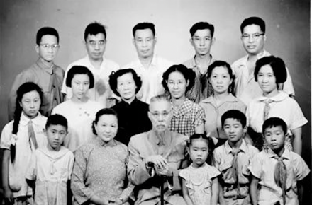 马叙伦和家人合影 马叙伦和家人合影