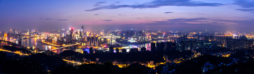 主城夜景全景大图 主城夜景全景大图