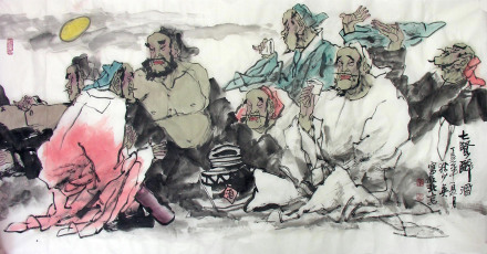 隐士-国画狄少英作品
隐士-国画狄少英作品