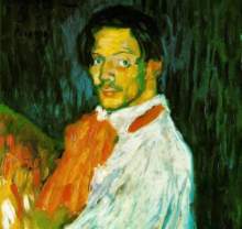 毕加索自画像 毕加索自画像