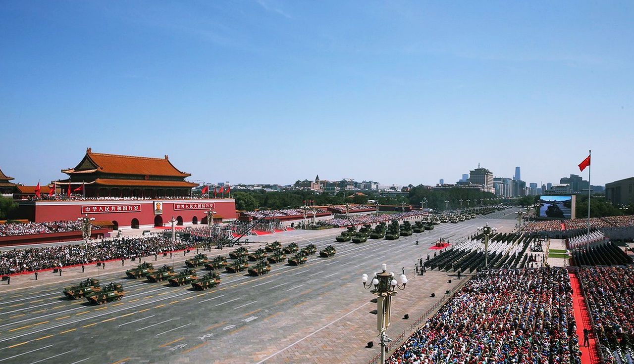 抗日战争暨反法西斯战争胜利70周年大阅兵