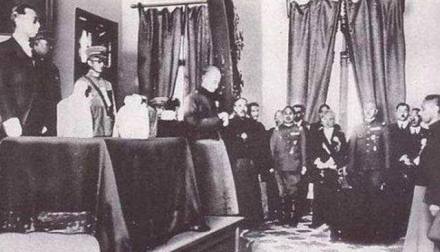 “满洲国执政”就任式 “满洲国执政”就任式