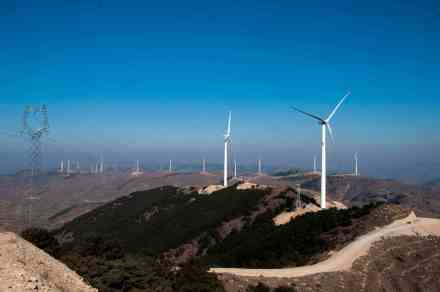 大唐风力发电平顺虹梯关风场 大唐风力发电平顺虹梯关风场