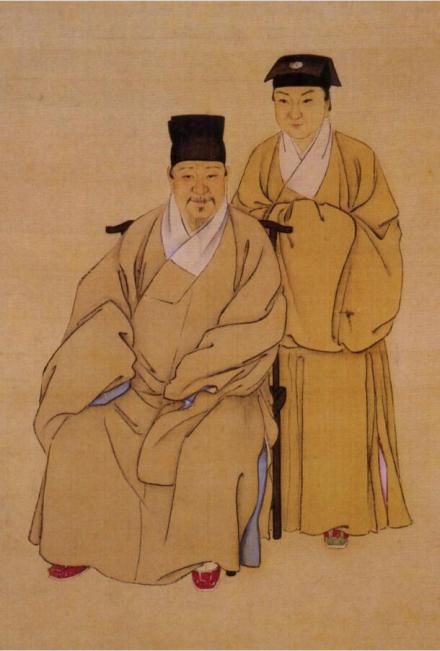 与弟子夏完淳 与弟子夏完淳