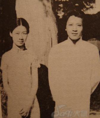 赵萝蕤与陈梦家摄于燕京大学(1935年) 赵萝蕤与陈梦家摄于燕京大学(1935年)