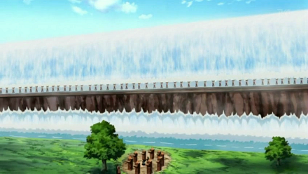 鸣人通过“切开瀑布”来训练查克拉性质变化 鸣人通过“切开瀑布”来训练查克拉性质变化