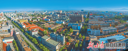 张掖城区新貌 张掖城区新貌