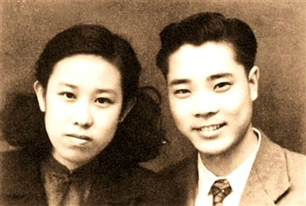 李瑛与夫人 李瑛与夫人