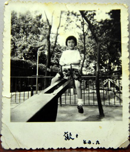 张敏童年照片 张敏童年照片