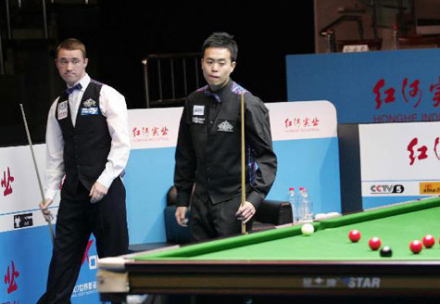 傅家俊(右)和亨德利 傅家俊(右)和亨德利