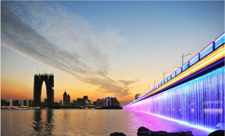 苏州园区金鸡湖畔 苏州园区金鸡湖畔