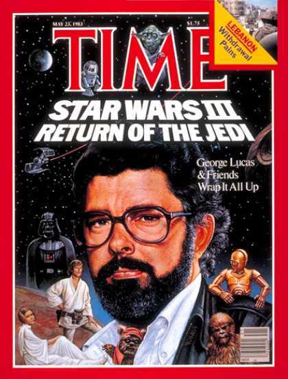 乔治·卢卡斯荣登《时代》封面人物 乔治·卢卡斯荣登《时代》封面人物