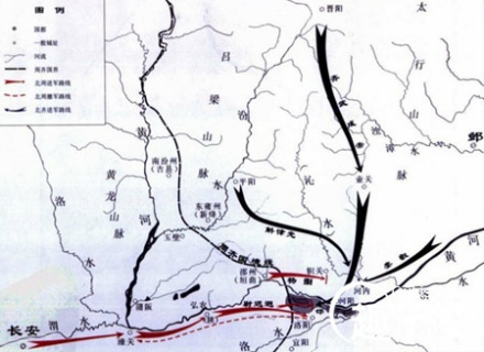 北周攻北齐邙山之战 北周攻北齐邙山之战