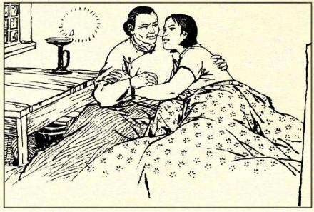 小说人物杨大妈和女儿杨雪在连环画中的形象 小说人物杨大妈和女儿杨雪在连环画中的形象